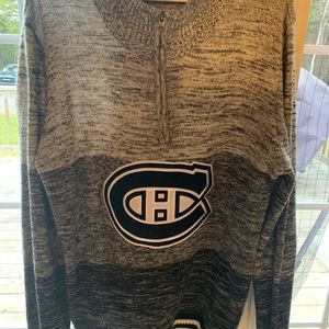 Montréal Canadiens quarter zip sweater